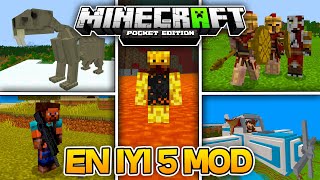 Minecraft Pocket Edition En İyi 5 Mod!! [Addon,Eklenti]