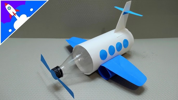 DIY WATER BOTTLE CRAFT - HOW TO MAKE COOL AIRPLANE FROM WASTE PLASTIC BOTTLE  