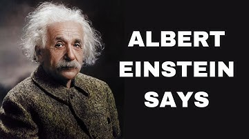 Albert Einstein