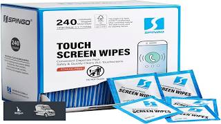 240 Count Screen Wipes Screen Cleaner Wipes for Electronics Touchscreens Streak Free