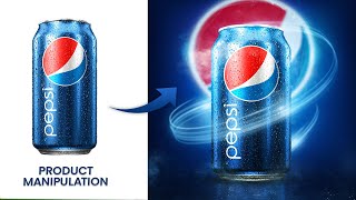 Pepsi Product Manipulation In Photoshop Tutorial