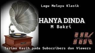 HANYA DINDA lagu Melayu Klasik nyanyian M.Bakri