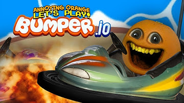 BUMPING BUTTS IN BUMPER.IO!  [Annoying Orange Plays]