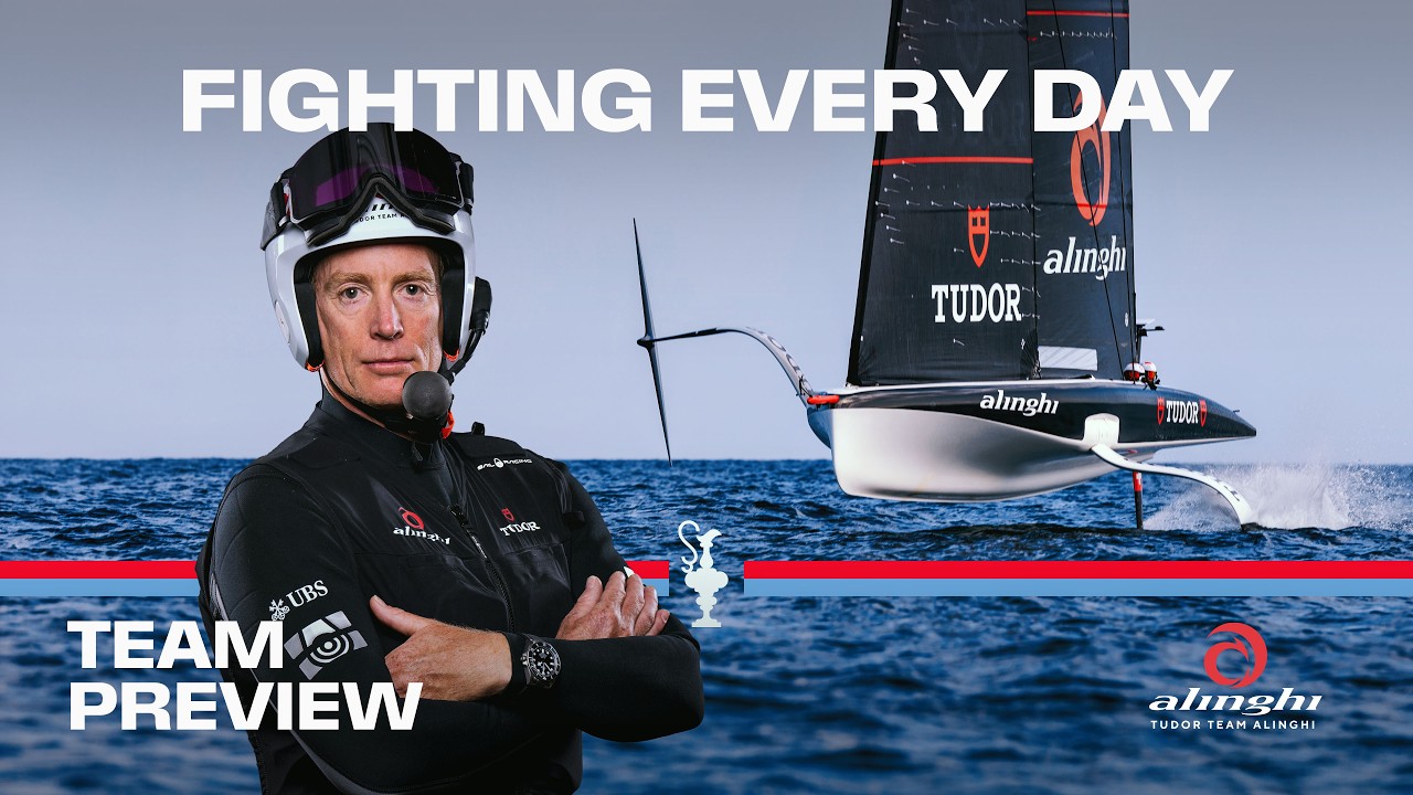 ⁣Aggression and Trust for Tudor Team Alinghi in Naples