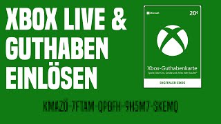 Xbox LIVE oder GUTHABEN Code einlösen | Tutorial