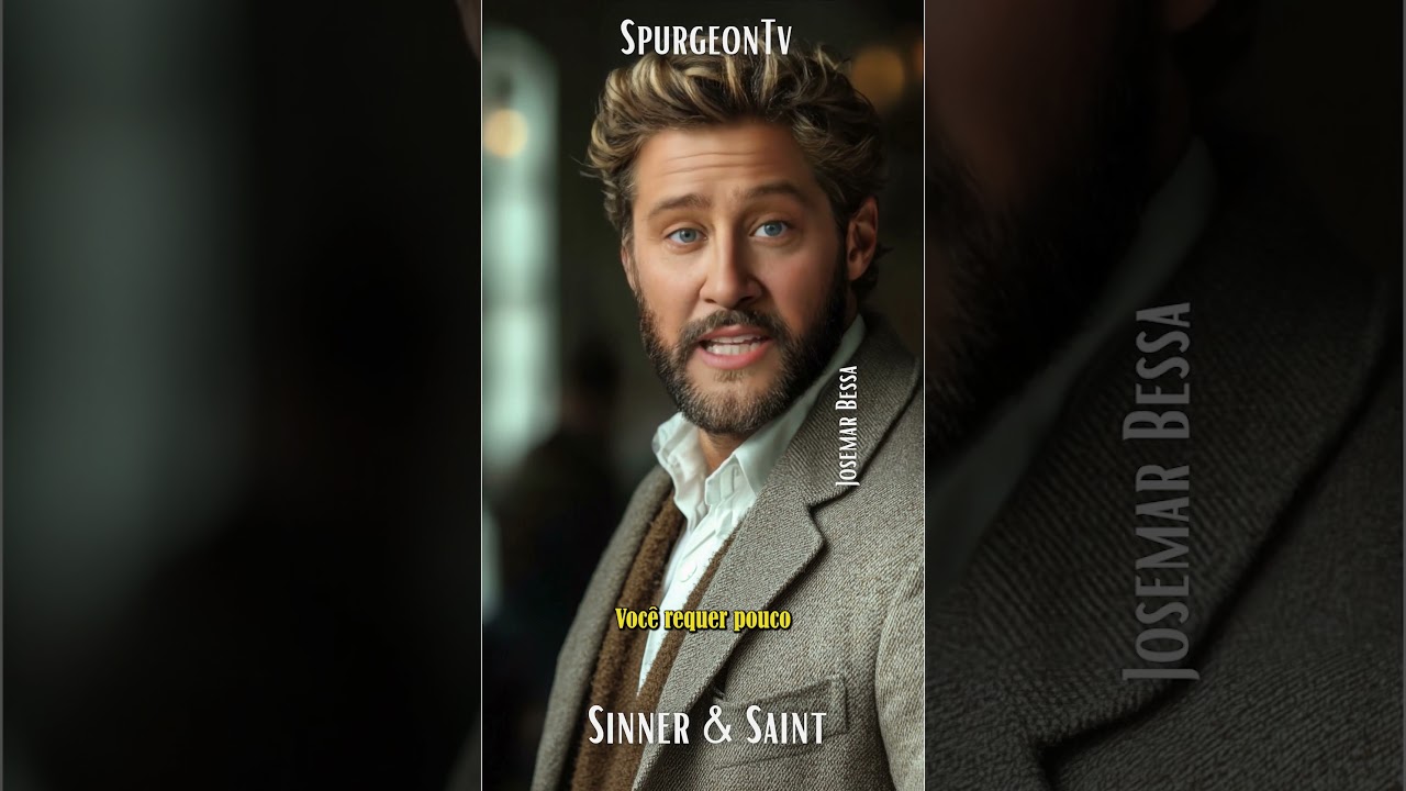 Medo, ansiedade e aflição  |  Sinner & Saint | Spurgeontv  #charlesspurgeon #josemarbessa
