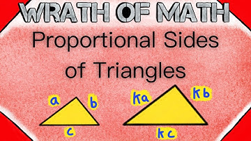 What are Proportional Sides of Triangles? | Geometry, Similar Triangles, Proportionality