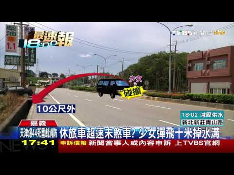 搭校車過馬路　少女撞飛10米外喪命