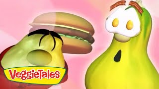 VeggieTales | His Cheeseburger | Silly Songs With Larry | Kids Cartoon | Videos For Kids