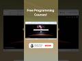 Free Programming Courses! 🚀📚