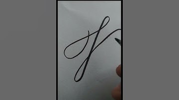 Letter K in calligraphy #calligraphy #shorts #shortvideo #cursivewriting