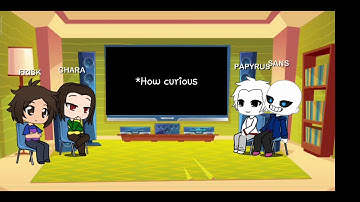 Undertale reacts to chara AU themes