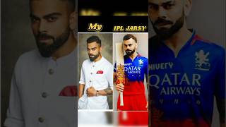 🏏🥰 TOP 10 INDIAN CRICKETER FAVOURITE IPL JARSY/ #cricket #shorts #suscribe #like