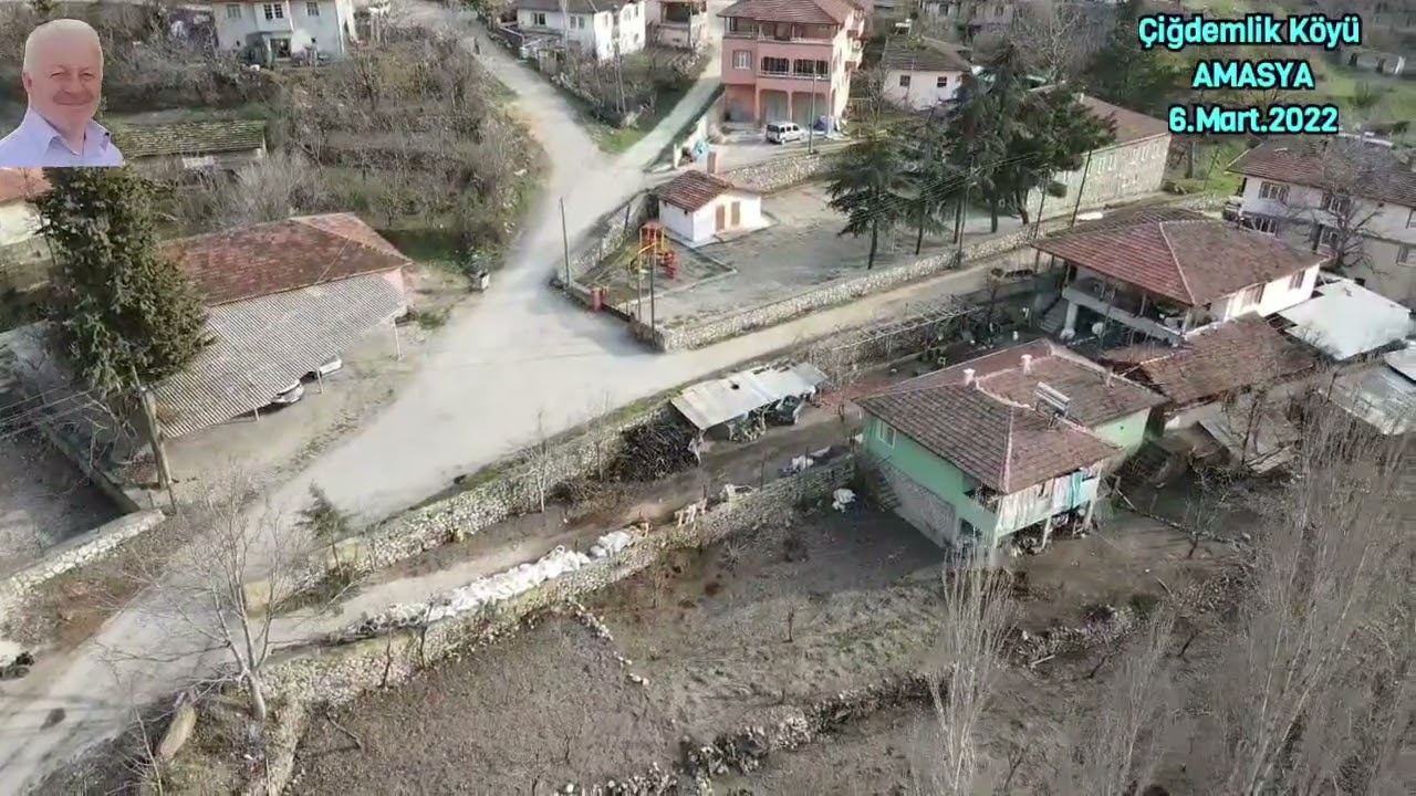 Amasya Çiğdemlik Köyü Dron 3