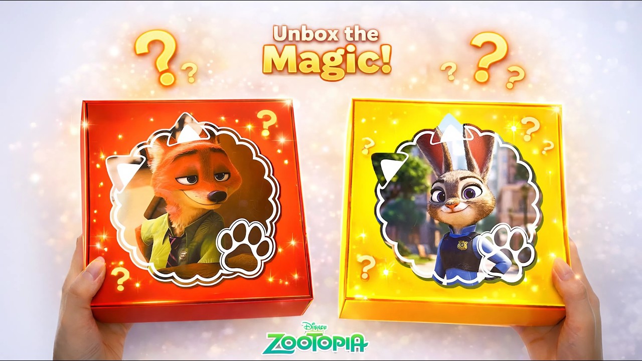 Satisfying Paper DIY✨ZOOTOPIA 2 $1000 Secret Nick vs Judy Blind Boxes?! 😱 | Surprise Unboxing | ASMR