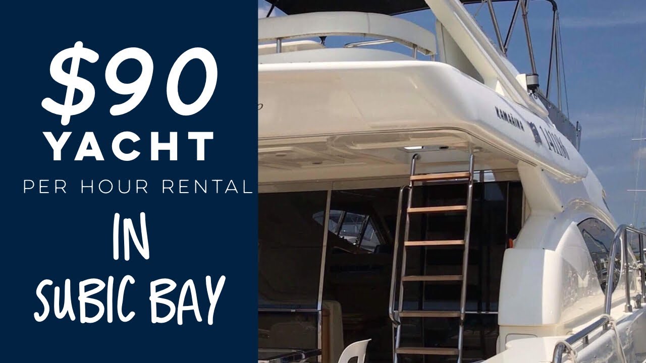 yacht rental subic price