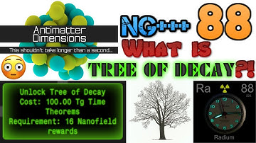 Antimatter Dimensions NG+++ Episode 88: TREE OF DECAY!!!!