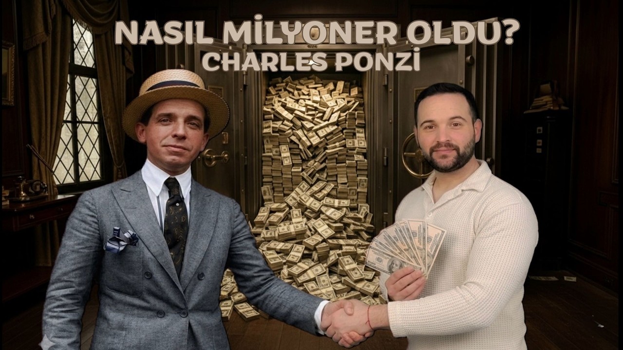 90 GÜNDE SIFIRDAN MİLYONER OLDU: Charles Ponzi I Sen Olsaydın?