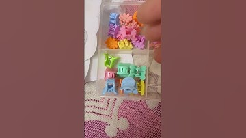 #shortsfeed #viral #reels #organization #clips #hair #hairstyle #clawclip #unboxing #shorts #yt#like