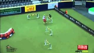Timing of Agility Cues: Lisa Frick and Hoss
