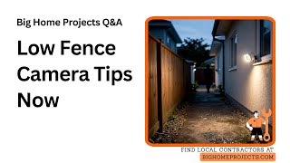 Low Fence Face-Level Camera Tips For Narrow Paths