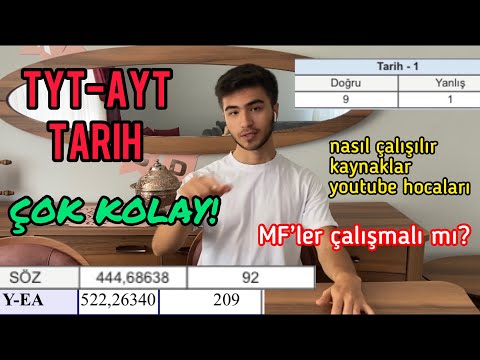 TYT-AYT TARİH FULLETEN TAKTİKLER, nasıl çalışılır?