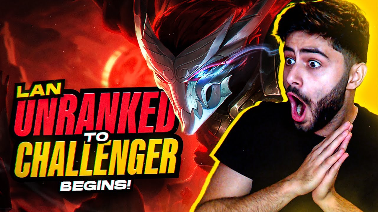 Yassuo | LAN UNRANKED TO CHALLENGER BEGINS!