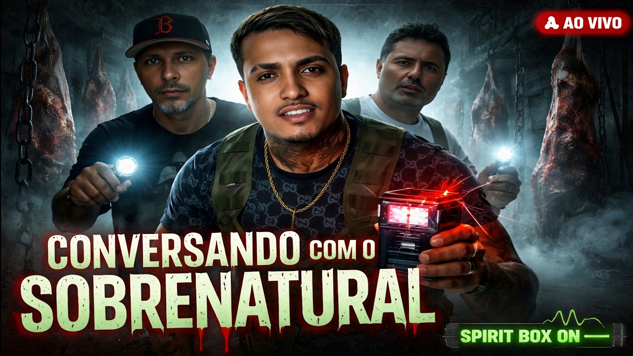CONVERSANDO COM O SOBRENATURAL EM UM MATADOURO ABANDONADO 😨 (SPIRIT BOX LIGADA)