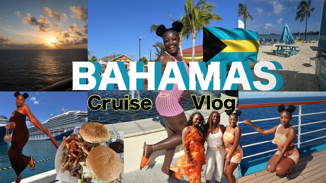 TRAVEL VLOG | NASSAU BAHAMAS 🇧🇸 carnival cruise, girls trip , beach vibes , road trip!