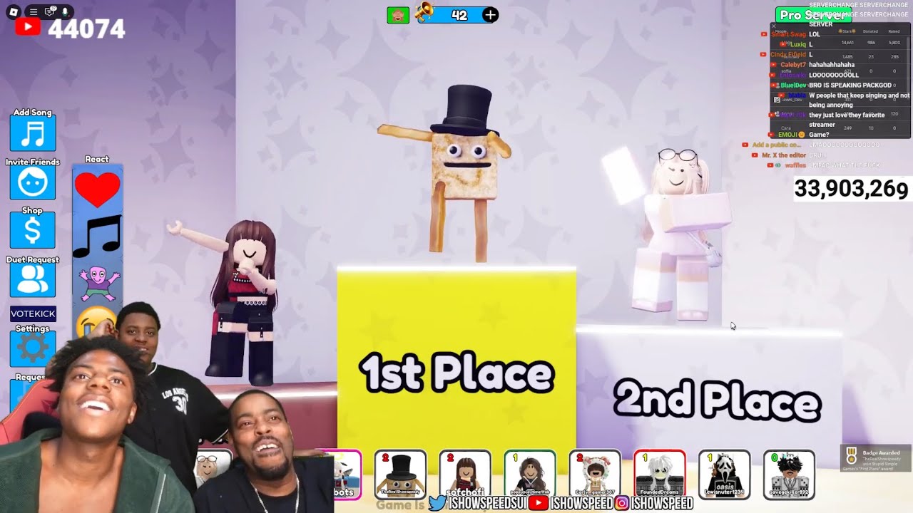 IShowSpeed Plays Sing It Karaoke Battles