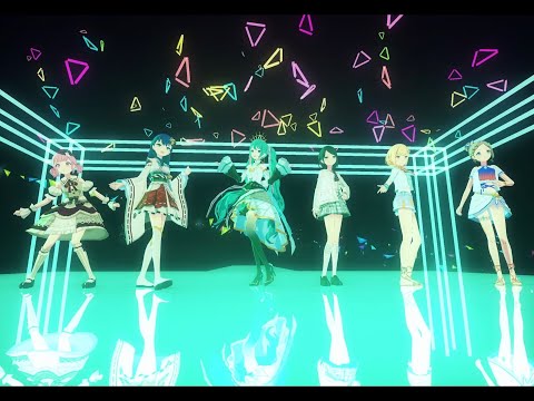 【プロセカMV】限定ヘアの一歌、咲希、穂波、遥、えむ、ミクでMiku（限定衣装Ver）