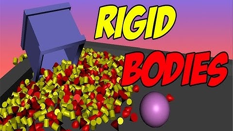 Rigid Bodies tutorial in Maya