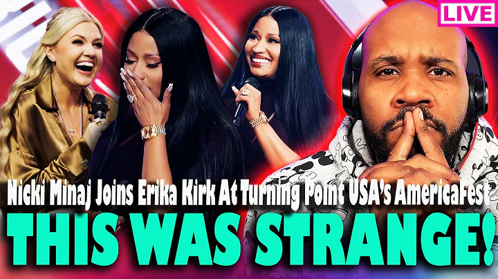 THIS WAS STRANGE! Nicki Minaj Joins Erika Kirk At TPUSA's AmericaFest & More
