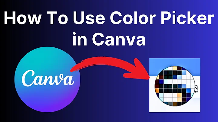 How To Use Color Picker in Canva 2025 | Step by Step