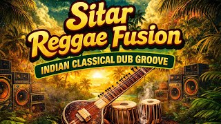 Sitar Reggae Fusion | Indian Classical Dub Groove (Instrumental)