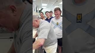 Tartan Army treated to freebies by viral sensation The Deli Guy in New Jersey store #worldcup