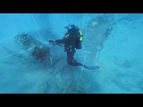 Video Isole Tremiti, recuperati oltre 200 chili di rete a strascico a circa 50 metri di profondità
