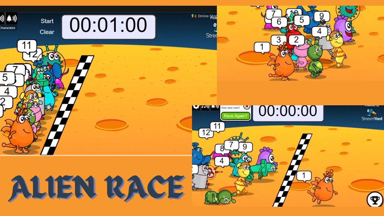 Alien Race #aliens #racing - YouTube