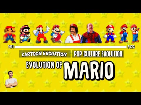 Evolution of MARIO - 42 Years Explained | CARTOON EVOLUTION