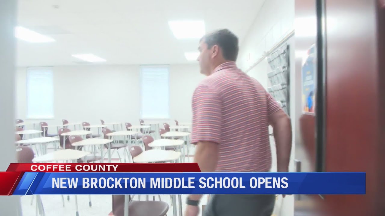 brand new, new brockton middle school will open for the first time this