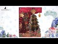 Santoro 3D Pop Up Christmas Tree Swing Card