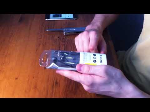 Обзор наушников Sony MDR-EX255AP