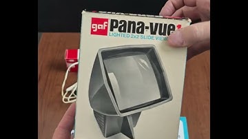 GAF "Pana-Vue 1" - Lighted 2x2 Slide Viewer