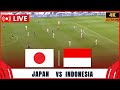 ⚽ ライブ : Japan vs Indonesia Live | 2026 Fifa World Cup Qualifiers (AFC) | Live Hari ini eFootball