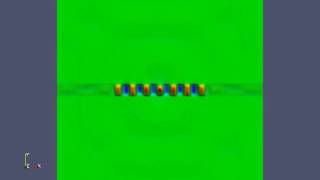 FE based Maxwell's simulation of Ez Point source in waveguide without PML Straight Waveguide Simulation With Fetd All Pml Working