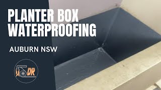 Planter Boxes Waterproofing With Liquid Membrane screenshot 4