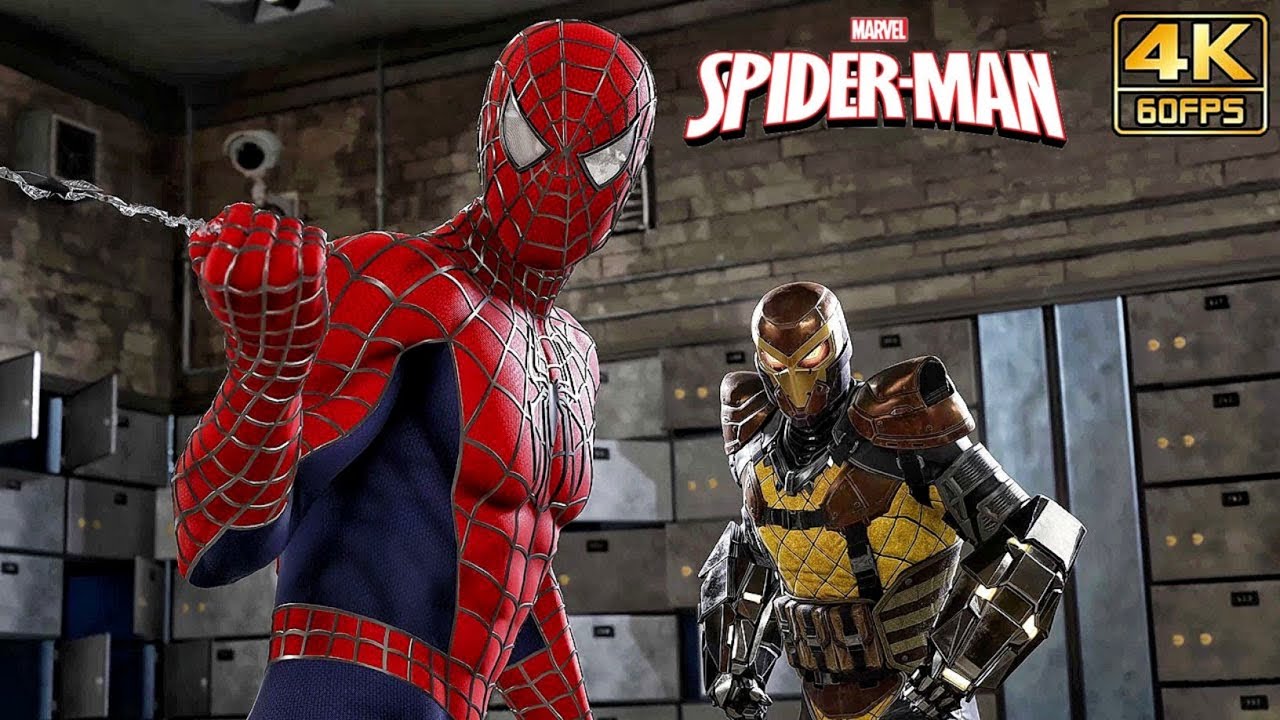 SpiderMan Remastered PS4 Gameplay Fight Boss Shocker YouTube