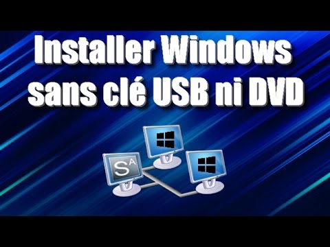 Vidéo: Comment Installer Windows S'il N'y A Pas De Lecteur De Disquette