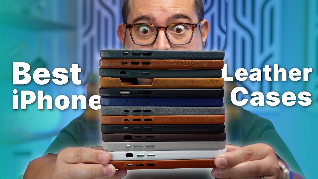 11 Leather Cases Tested, I Found the Best One for iPhone 15 Pro YouTube