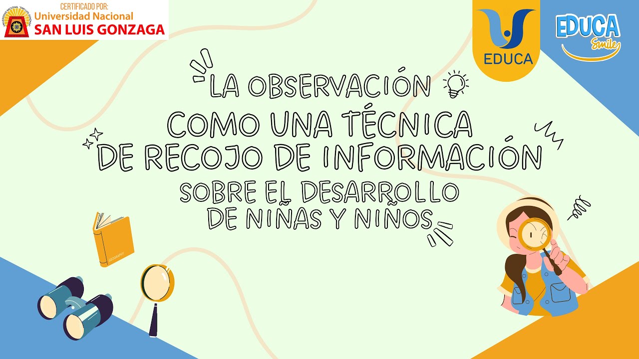 LA OBSERVACIÓN Sesión 3 - "TÉCNICAS PARA DESARROLLAR LA CAPACIDAD DE LA ...